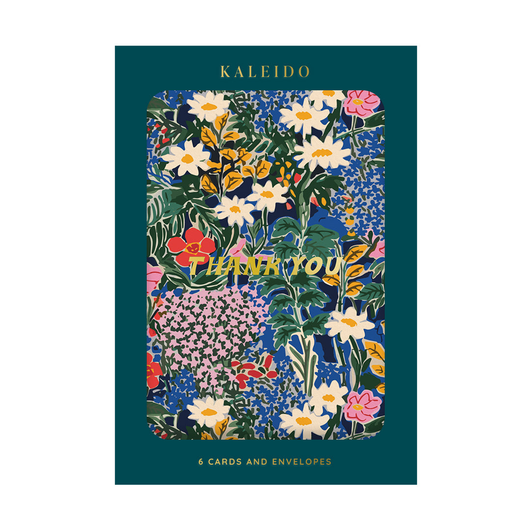 Painted Botanical Thank You Card Set