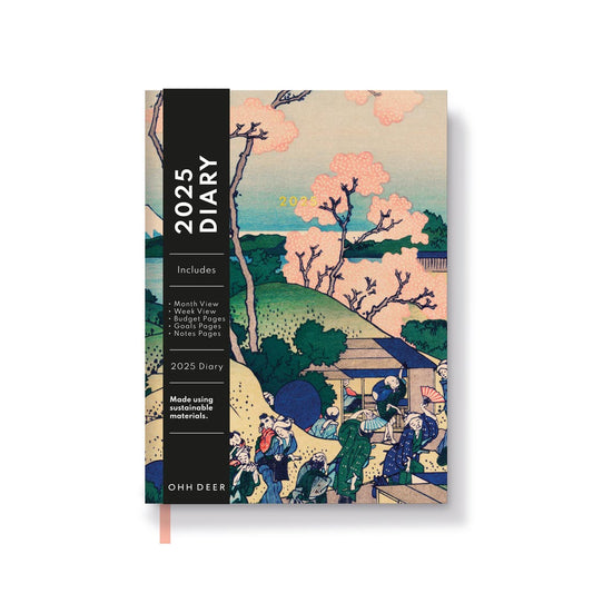 A5 Japanese Blossom 2025 Diary