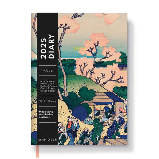 A5 Japanese Blossom 2025 Diary