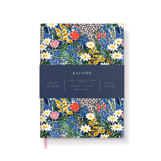 A5 Painted Floral 2025 Diary