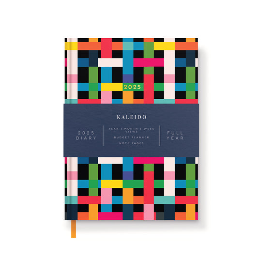 A5 Plaid 2025 Diary