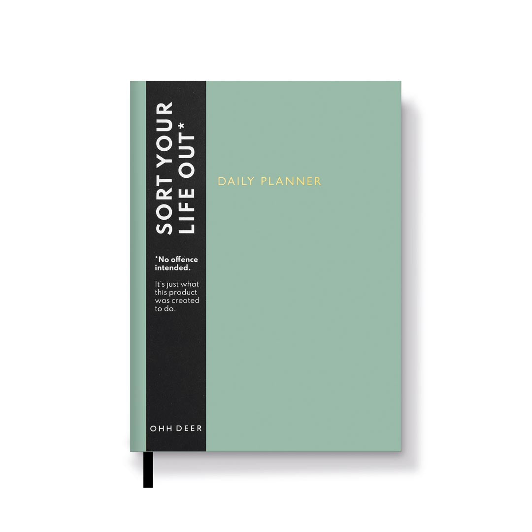 Sage Green Daily Planner