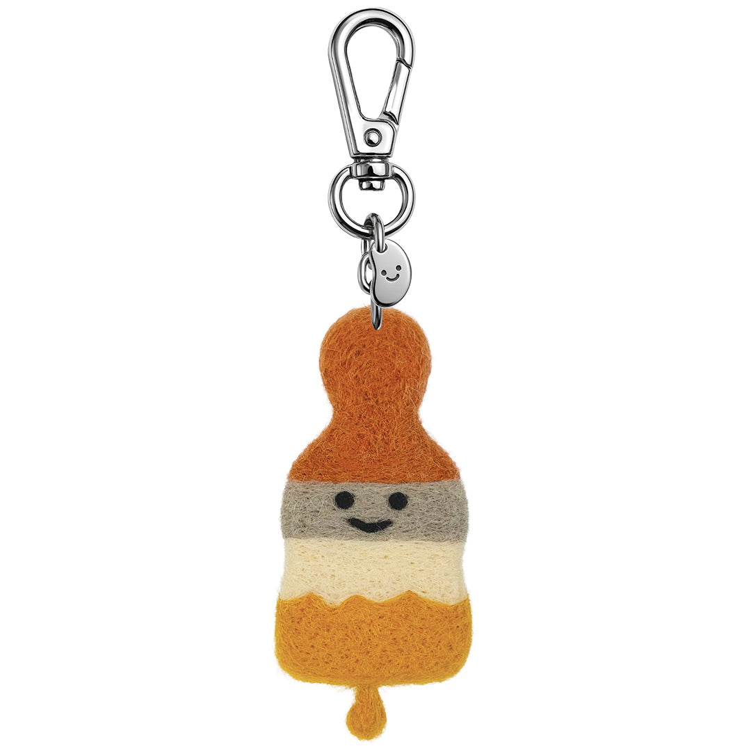 Patty The Paint Brush Felt Keychain