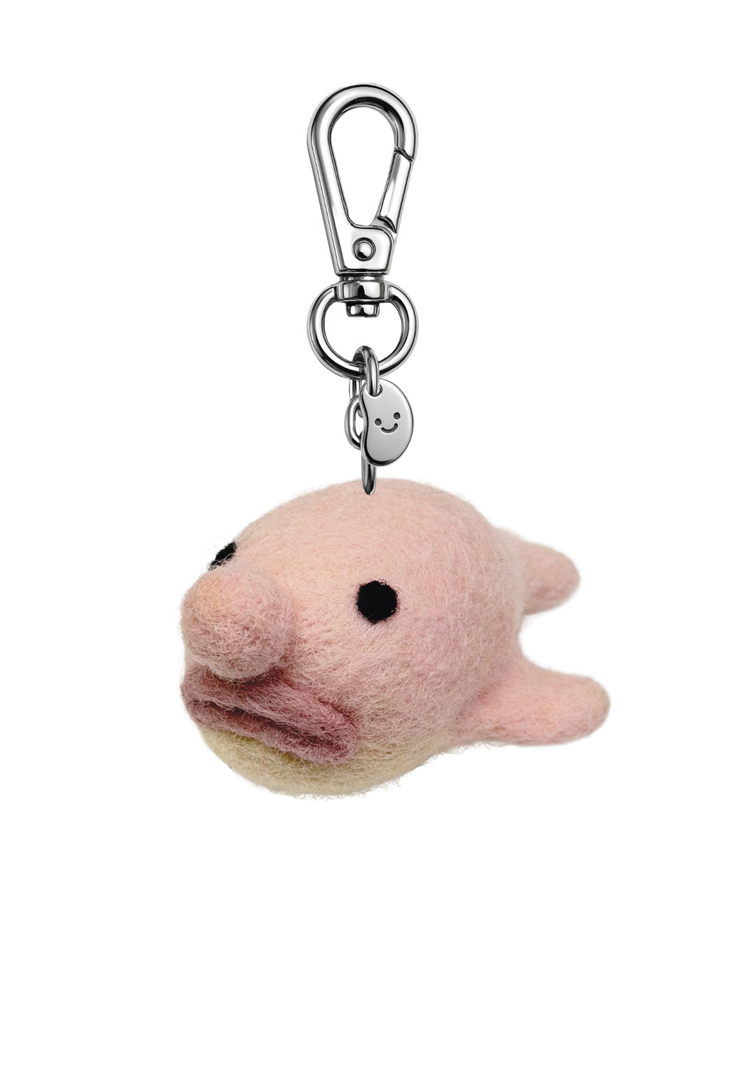 Bob The Blobfish Felt Keychain