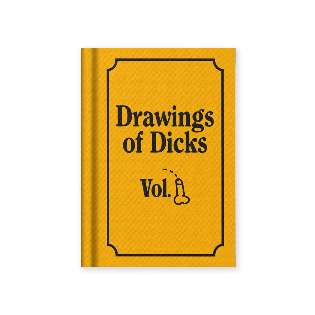 Drawings of Dicks A7 Fabric Hardback Notebook