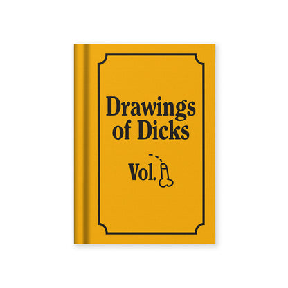 Drawings of Dicks A7 Fabric Hardback Notebook