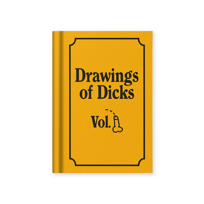 Drawings of Dicks A7 Fabric Hardback Notebook
