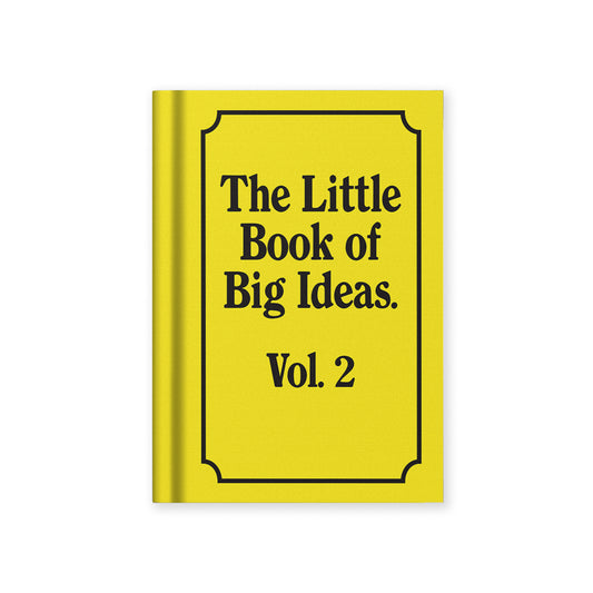 The Little Book of Ideas A7 Fabric Hardback Notebook