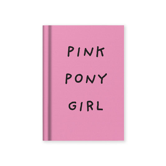 Pink Pony Club Fabric Hardback Notebook (A7)