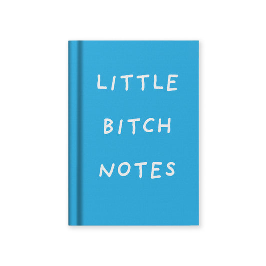 Little Bitch Notes Fabric Hardback Notebook (A7)
