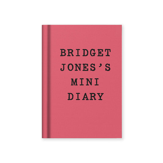Bridget Jones's Mini Diary A7 Fabric Hardback Notebook
