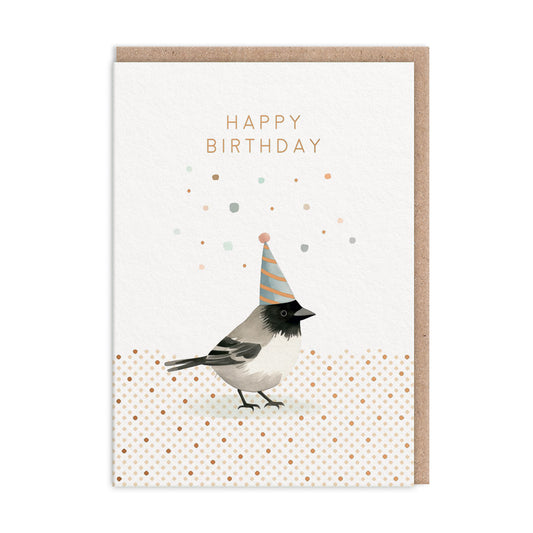 Bird Happy Birthday Card