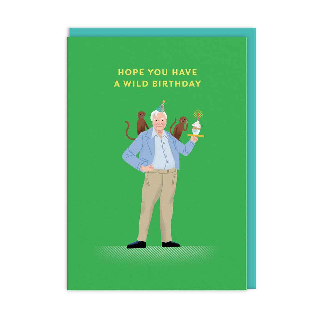 David Attenborough Birthday Card