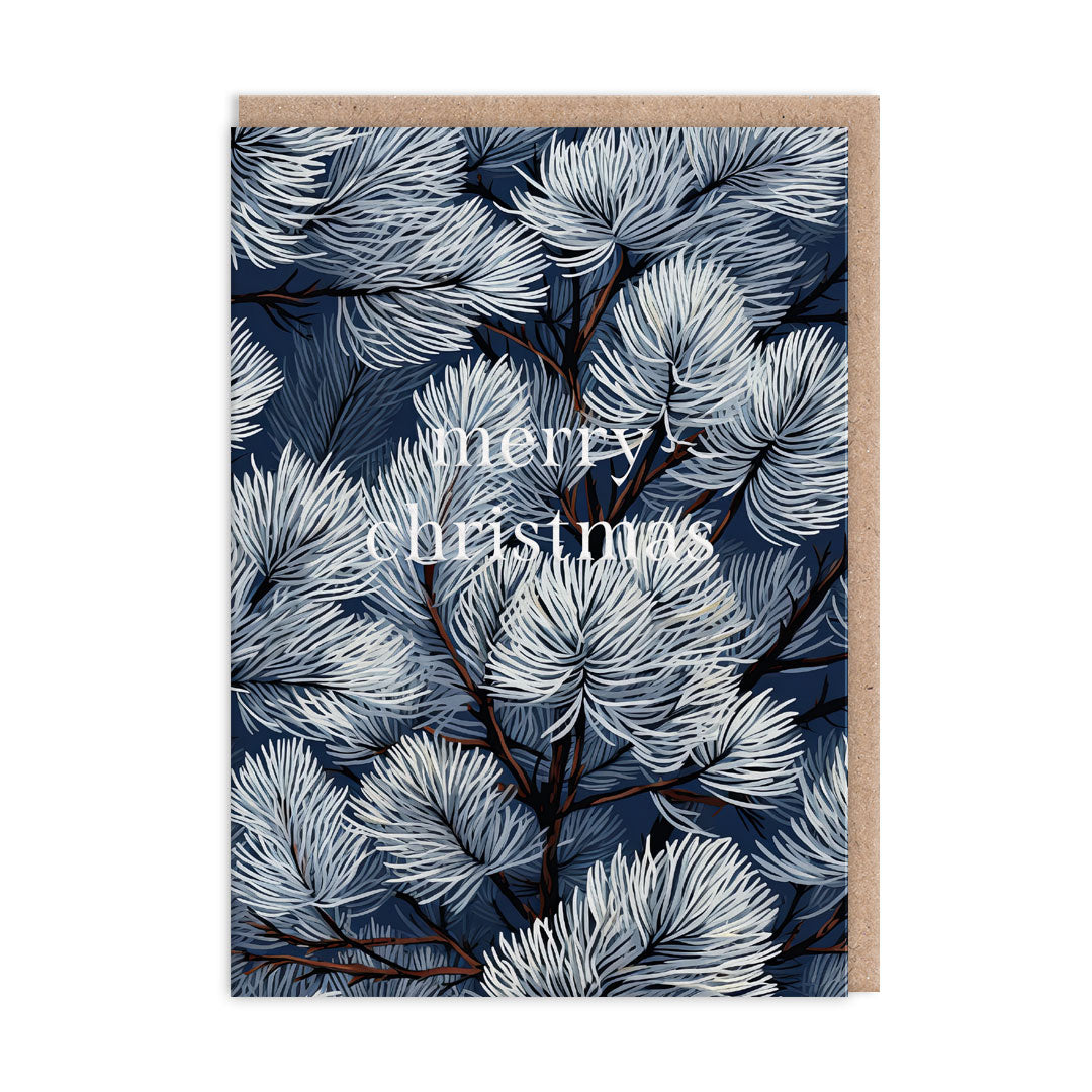 Pack of 9 Christmas Cards - Christmas Tree Botanical