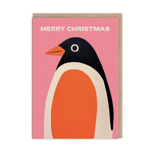 Penguin Characters Christmas Card