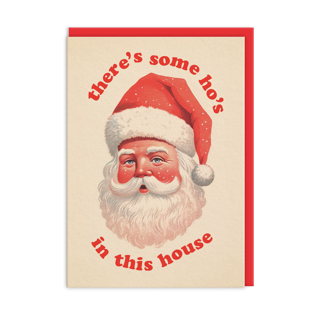 There's Some Ho's In This House Greeting Card