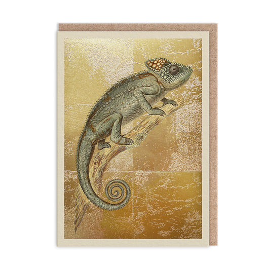 Cameleon Verruqueux Greeting Card