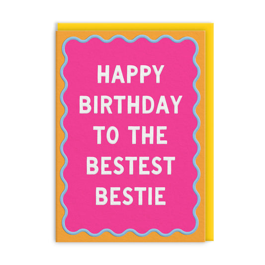 Bestest Bestie Greeting Card