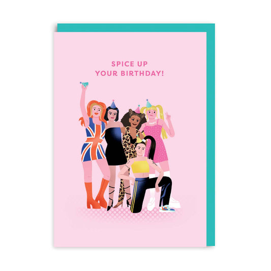 Spice Girls B'day OUTLET Greeting Card