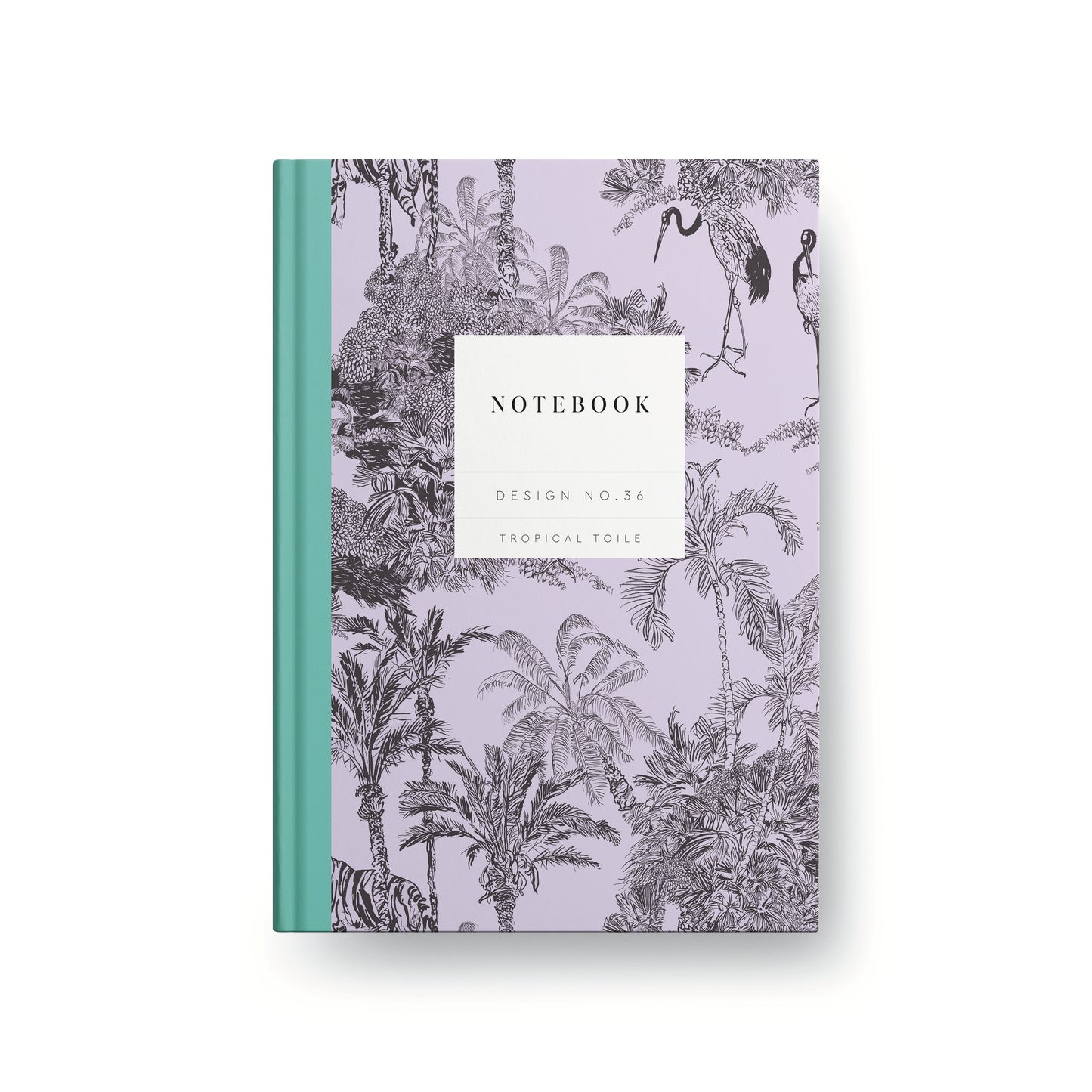 Design No.36 Tropical Toile Hardback Notebook (OS)