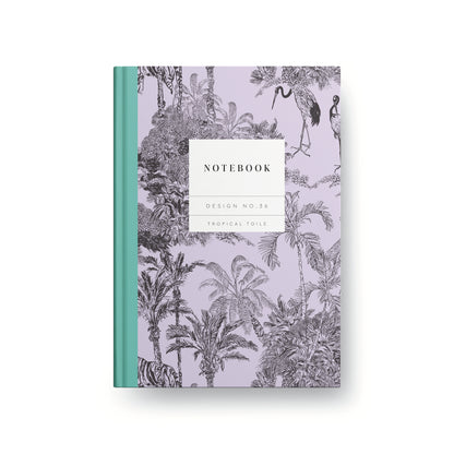Design No.36 Tropical Toile Hardback Notebook (OS)