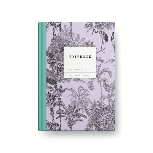 Design No.36 Tropical Toile Hardback Notebook (OS)