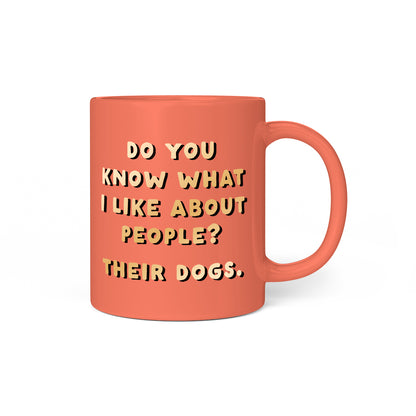What I Like About People Ceramic Mug