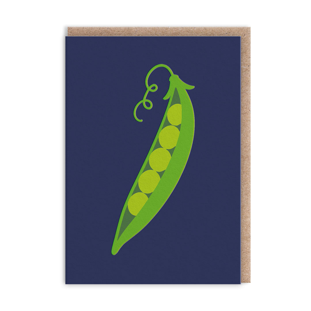 Peapod Mini Greeting Card
