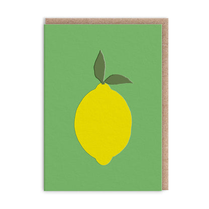 Lemon Mini Greeting Card