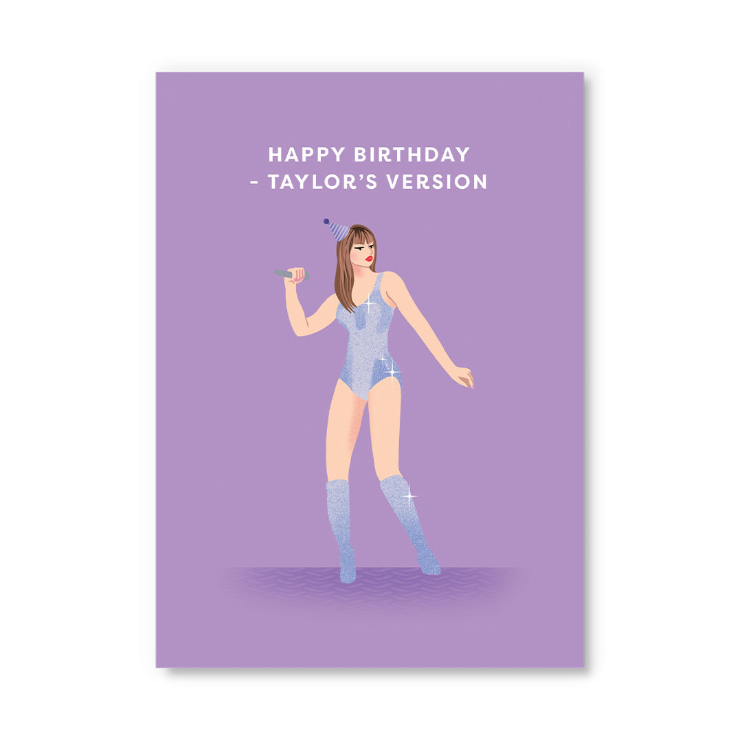 Taylor Swift Postcard