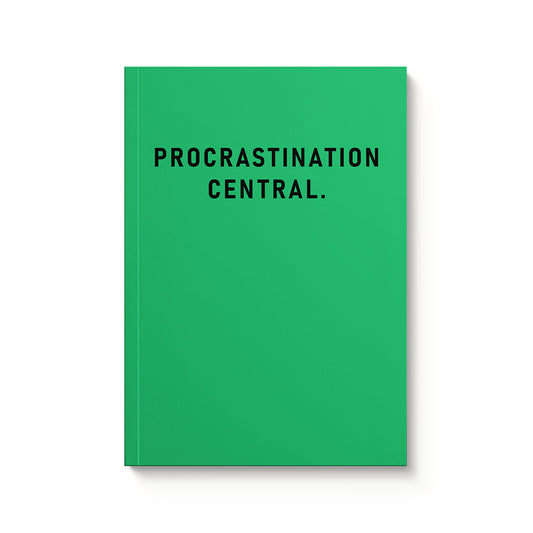 Procrastination Central Notebook