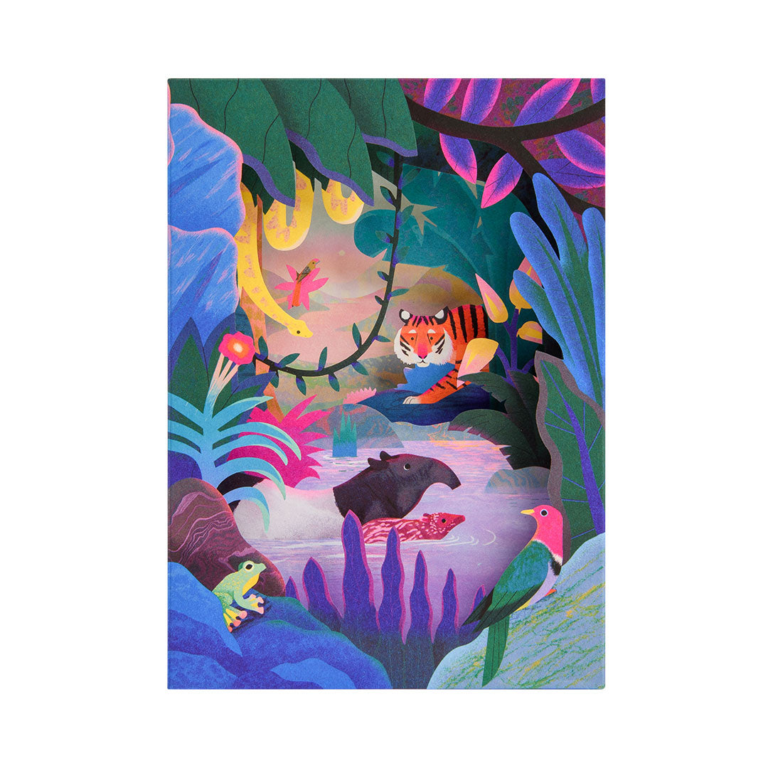 Sumatran Jungle Pop Up Greeting Card