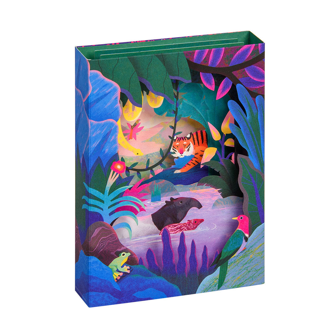 Sumatran Jungle Pop Up Greeting Card