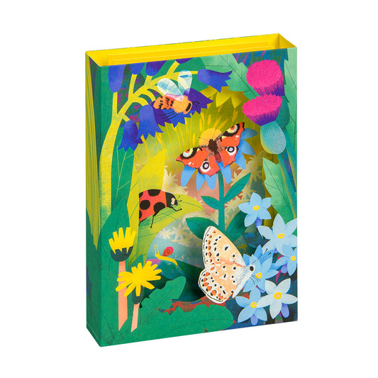 British Insects Pop Up Greeting Card