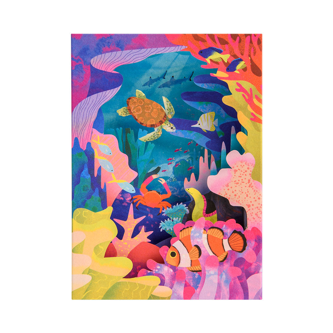 Great Barrier Reef Pop Up Greeting Card