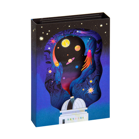 Solar System Greeting Card (3D)