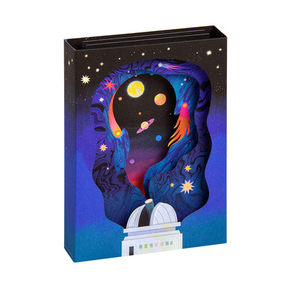Solar System Greeting Card (3D)