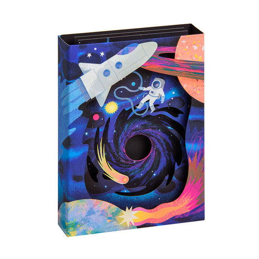 Astronaut Greeting Card (3D)