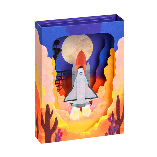 Space Shuttle Greeting Card (3D)
