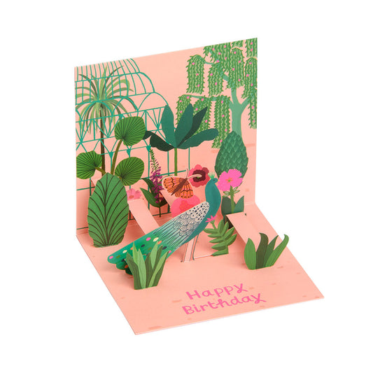 Peacock Pop Up Greeting Card
