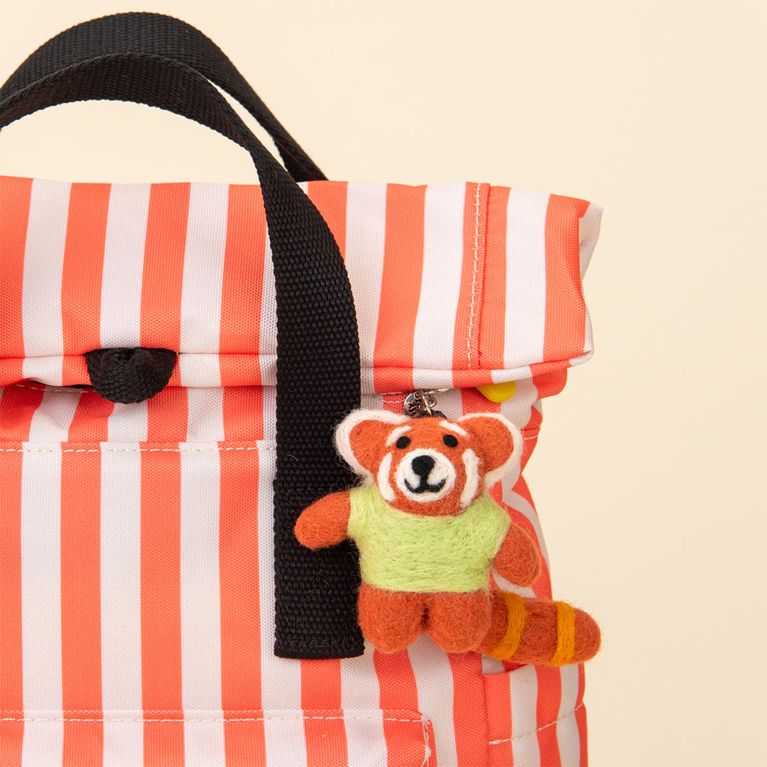 Remi The Red Panda Felt Keychain
