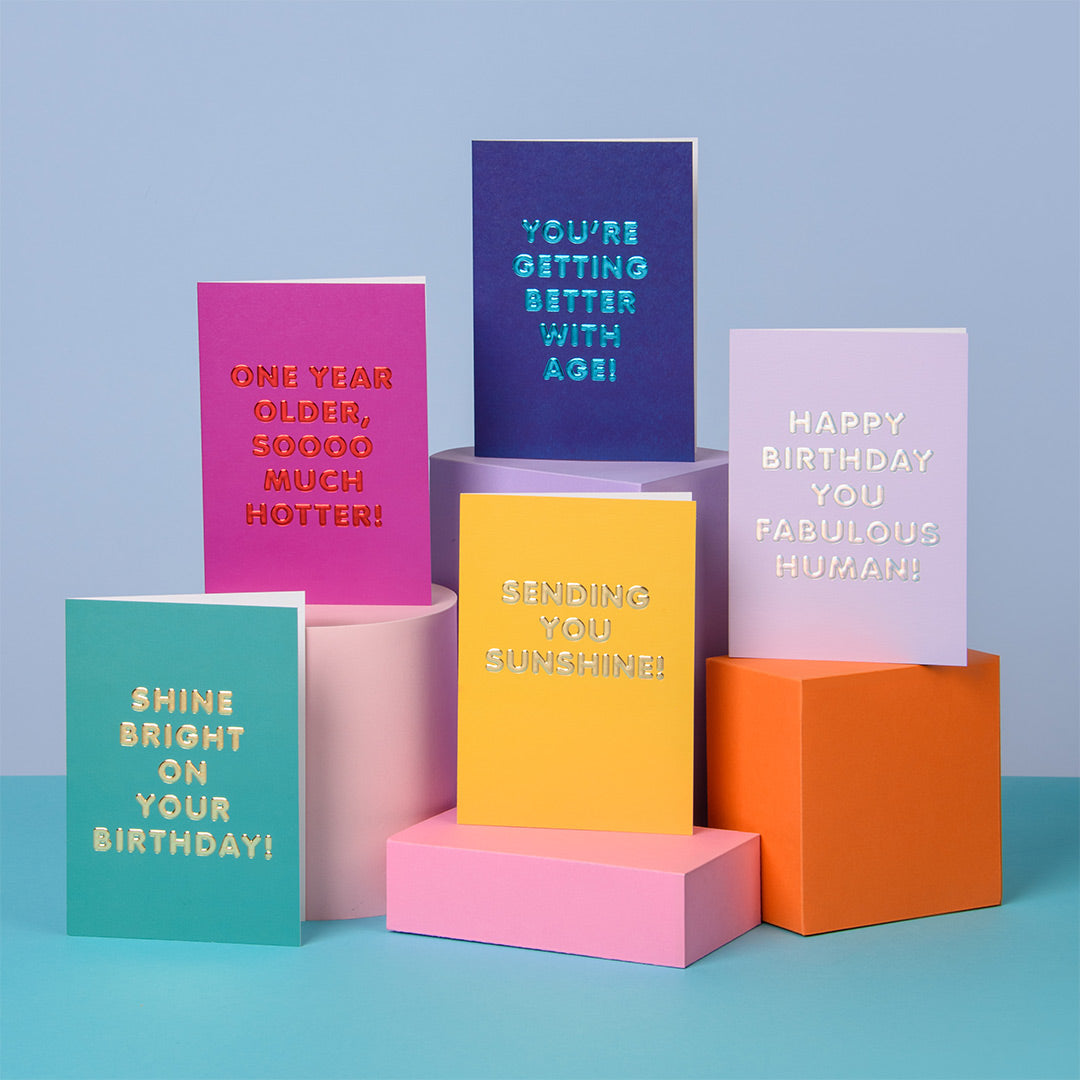 Sending You Sunshine! Foil Greeting Card