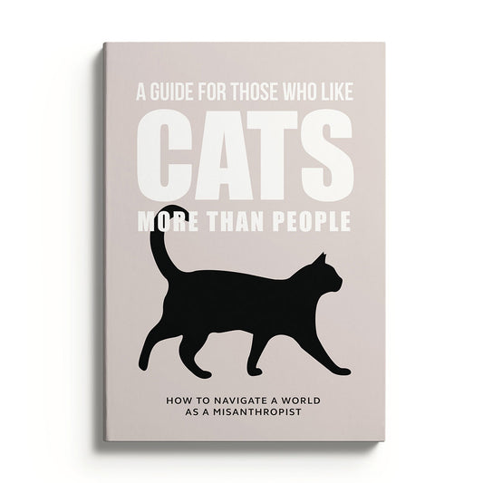 Like Cats More Than People Notebook