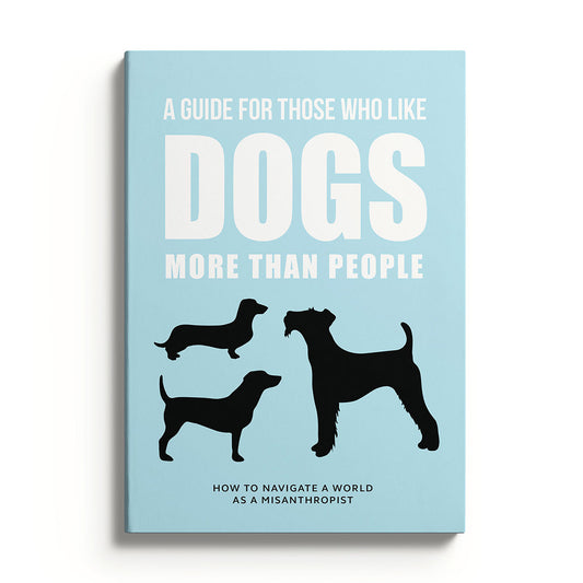 Like Dogs More Than People Notebook