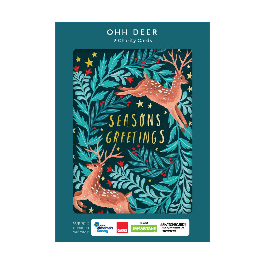 Papio Press x3 Charity Christmas Cards (Pack of 9)