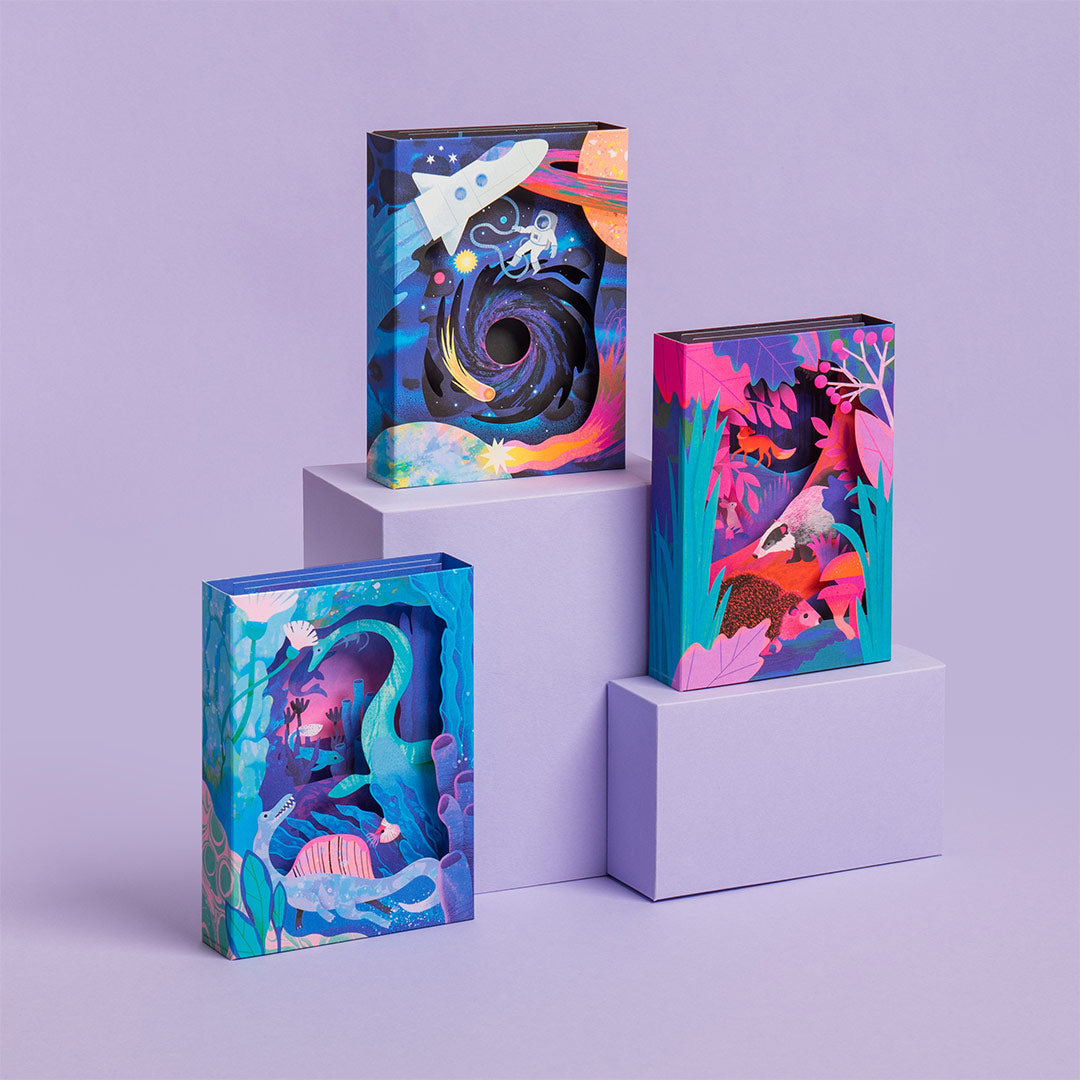 Astronaut Greeting Card (3D)