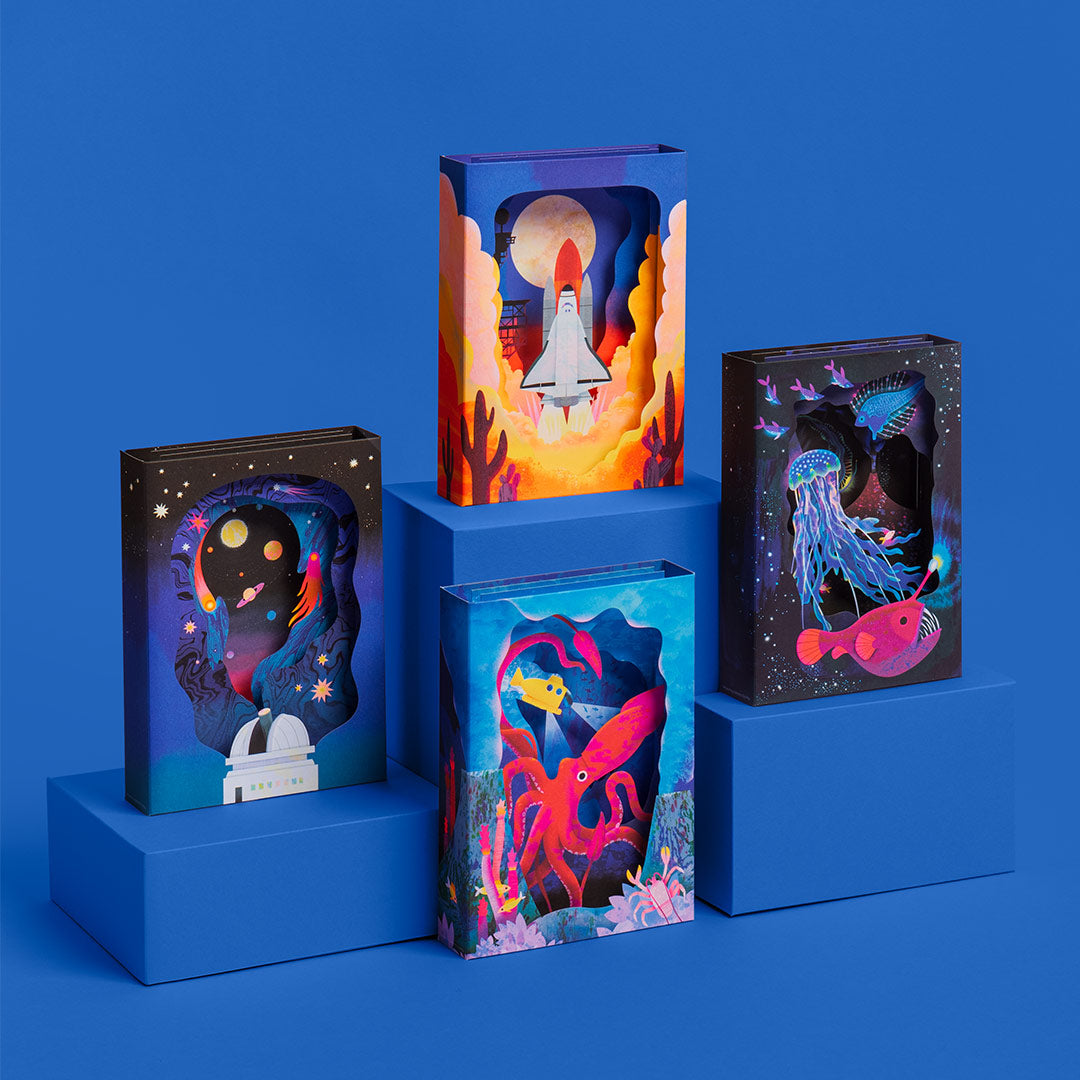 Submarine Greeting Card (3D)