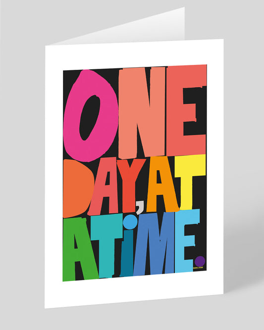 One Day at A Time Sympathy Card
