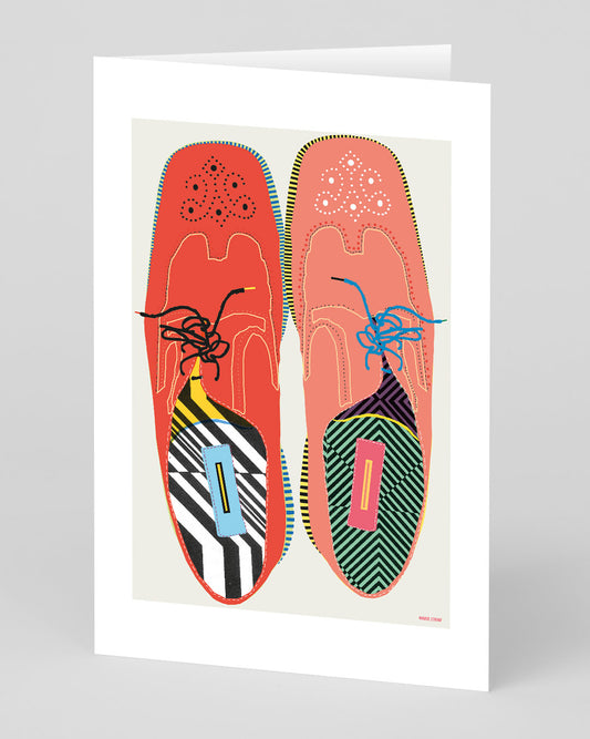 Brogues Greeting Card