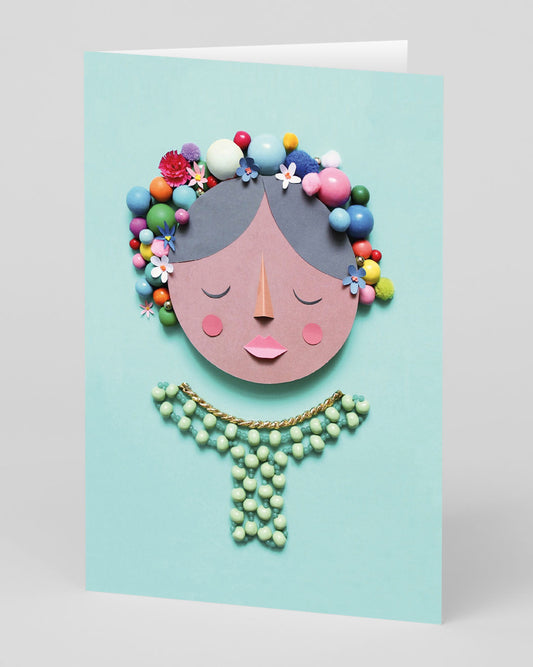 Personalised Frida Greeting Card